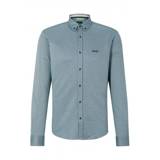 Hugo Boss Athleisure Hugo Boss Men's Navy BIADO Long Sleeved Shirt
