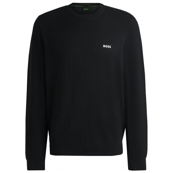 Hugo Boss Athleisure Hugo Boss Men's Navy Momentum Knitted Jumper
