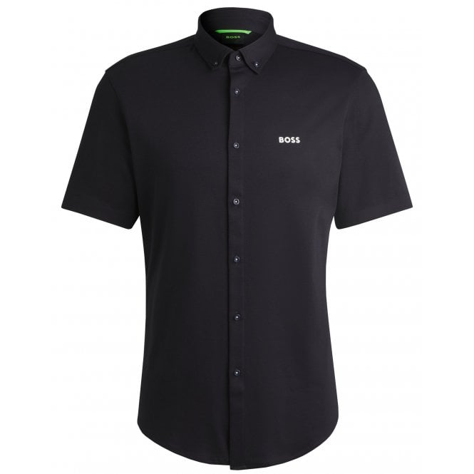 Hugo Boss Athleisure Hugo Boss Men's Navy Motion Short Sleeved Shirt