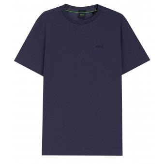 Hugo Boss Men's Navy Regular Fit T-shirt.