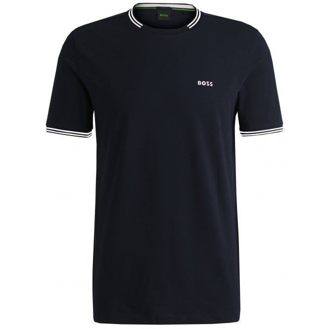 Hugo Boss Athleisure Hugo Boss Men's Navy Regular Fit Taul T-shirt.