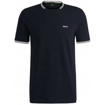 Hugo Boss Men's Navy Regular Fit Taul T-shirt.