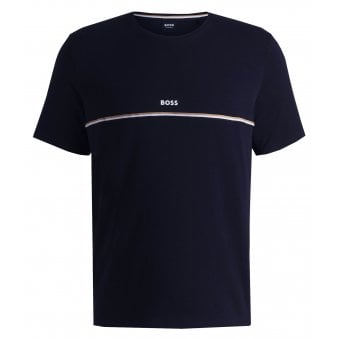 Hugo Boss Men's Unique Dark Blue T-shirt