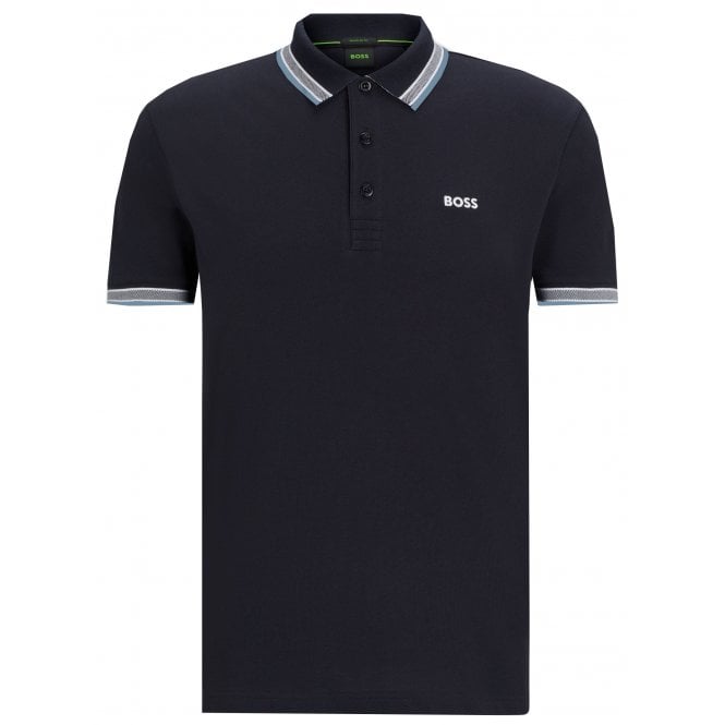 Hugo Boss Athleisure Hugo Boss Navy Paddy Polo Shirt