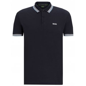 Hugo Boss Navy Paddy Polo Shirt