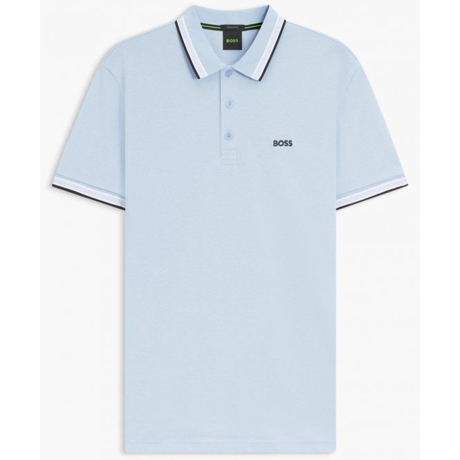 Hugo Boss Athleisure Hugo Boss Pale Blue Paddy Polo Shirt