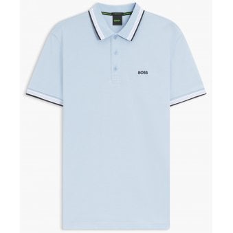 Hugo Boss Pale Blue Paddy Polo Shirt