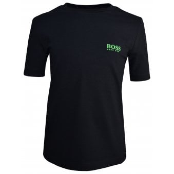 Hugo Boss Boy's Black Slim Fit T-shirt