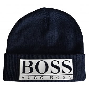 Hugo Boss Boy's Navy Blue Hat