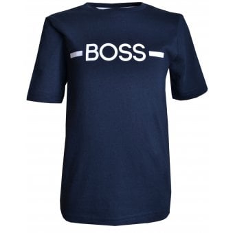 Hugo Boss Boy's Navy Blue T-shirt