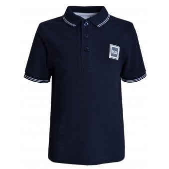 Hugo Boss Boy's Navy Polo shirt