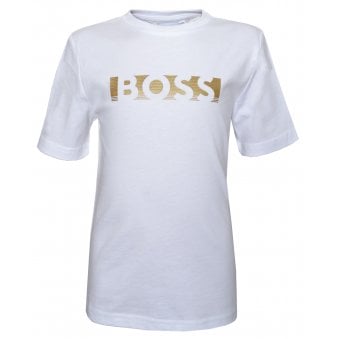 Hugo Boss Boy's White T-shirt