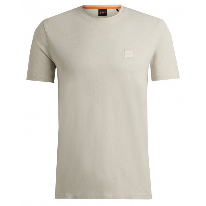 Hugo Boss Casual Hugo Boss Beige Tales Men's Crew Neck T-Shirt