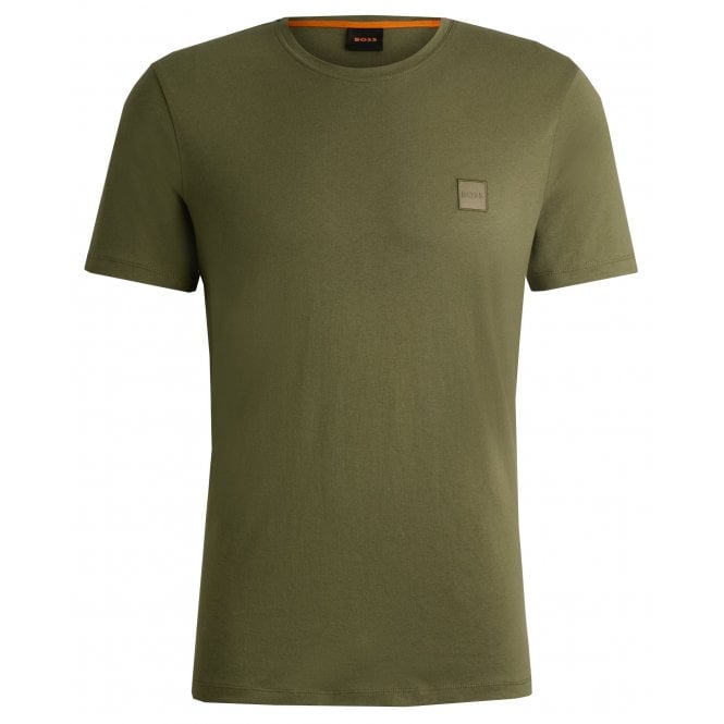 Hugo Boss Casual Hugo Boss Khaki Tales Men's Crew Neck T-Shirt
