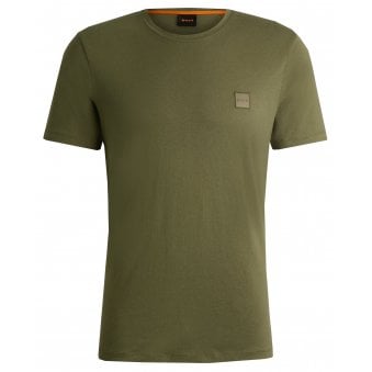 Hugo Boss Khaki Tales Men's Crew Neck T-Shirt
