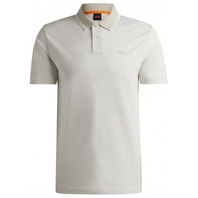 Hugo Boss Casual Hugo Boss Men's Beige Peoxford Polo Shirt