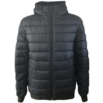 Hugo Boss Men's Black Odenis Quilted Jacket