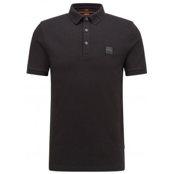 Hugo Boss Men's Black Passenger Slim Fit Polo Shirt