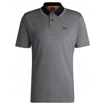 Hugo Boss Men's Black Peoxford Polo Shirt