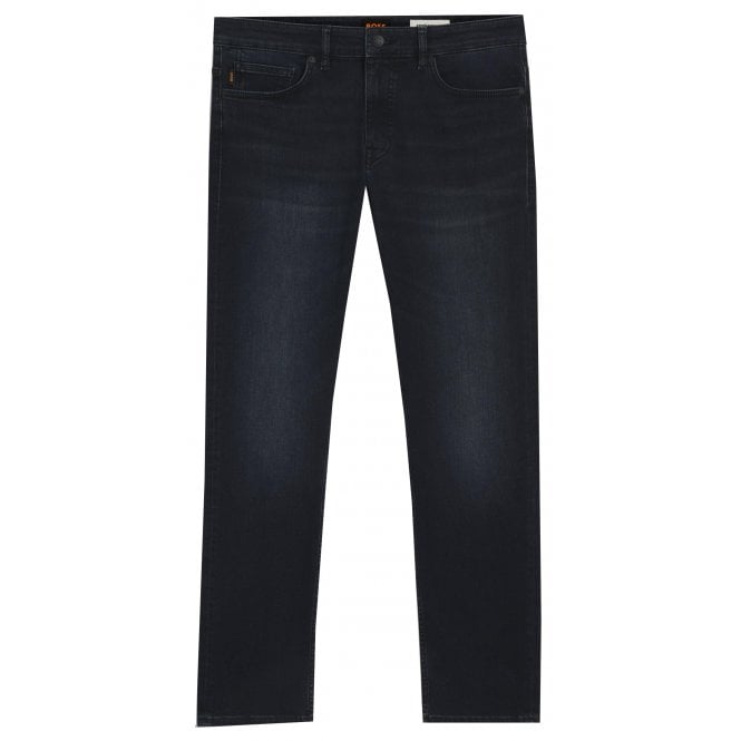 Hugo Boss Casual Hugo Boss Men's Blue/Black Delaware Soft Motion Slim Fit Jeans