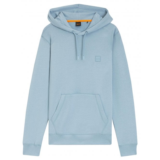Hugo Boss Casual Hugo Boss Men's Blue Hooded Wetalk Sweatshirt