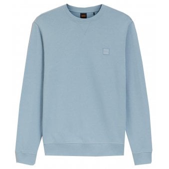 Hugo Boss Men's Blue Westart Crew Neck Sweatshirt
