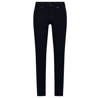 Hugo Boss Men's Dark Blue Delaware Slim Fit Jeans