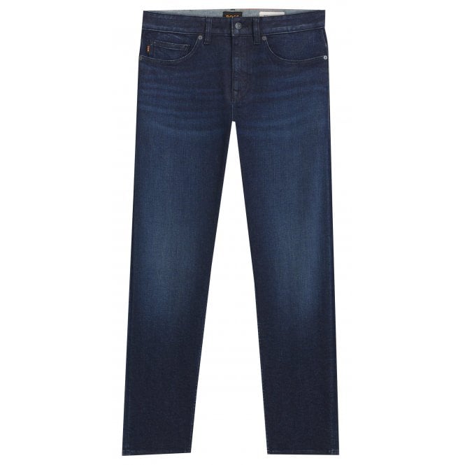 Hugo Boss Casual Hugo Boss Men's Dark Blue Delaware Slim Fit Jeans