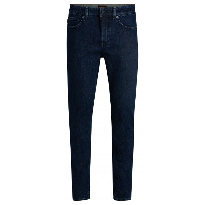 Hugo Boss Casual Hugo Boss Men's Dark Blue Delware Jeans.