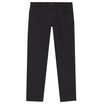 Hugo Boss Men's Dark Navy Regular Fit Maine Denim Jeans