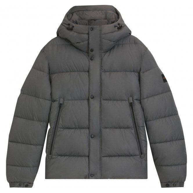 Hugo Boss Casual Hugo Boss Men's Grey Omaris Puffer Jacket 