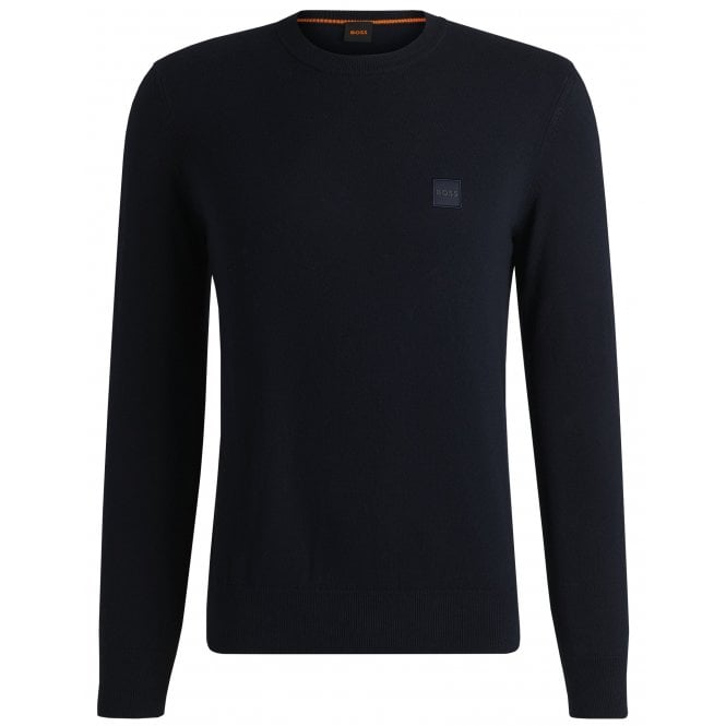 Hugo Boss Casual Hugo Boss Men's Kanovano Dark Blue Knit