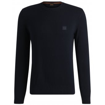 Hugo Boss Men's Kanovano Dark Blue Knit