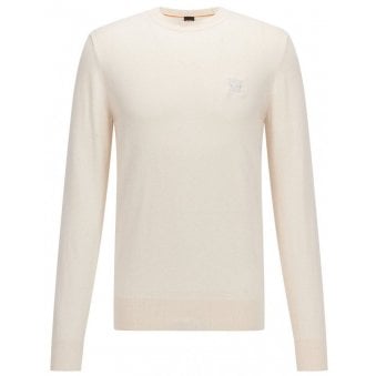 Hugo Boss Men's Kanovano Open White Knit