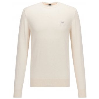 Hugo Boss Men's Kanovant Open White Knit