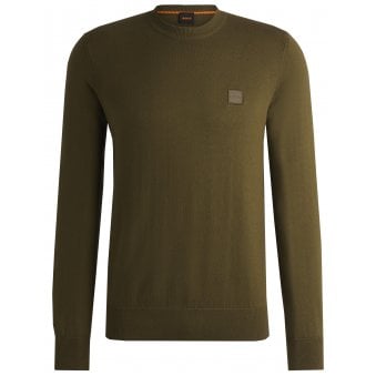 Hugo Boss Men's Khaki Kanovano Knit