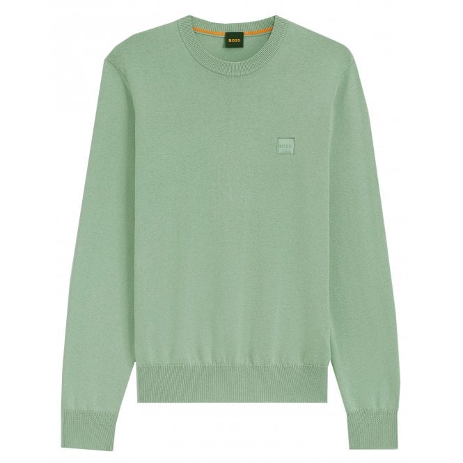 Hugo Boss Casual Hugo Boss Men's Light Green Kanovano Knit