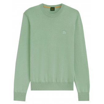 Hugo Boss Men's Light Green Kanovano Knit