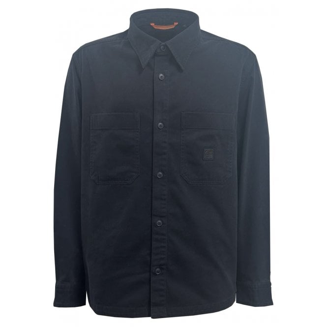 Hugo Boss Casual Hugo Boss Men's Navy Lerato Overshirt