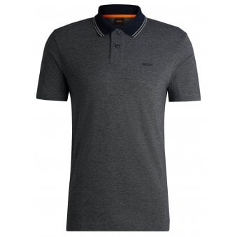 Hugo Boss Men's Navy Peoxford Polo Shirt
