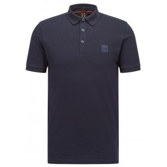 Hugo Boss Men's Passenger Slim Fit Dark Blue Polo Shirt