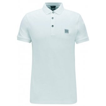 Hugo Boss Men's Passenger Slim Fit Pale Blue Polo Shirt