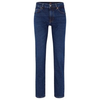 Hugo Boss Men's Regular Fit Maine Denim Jeans