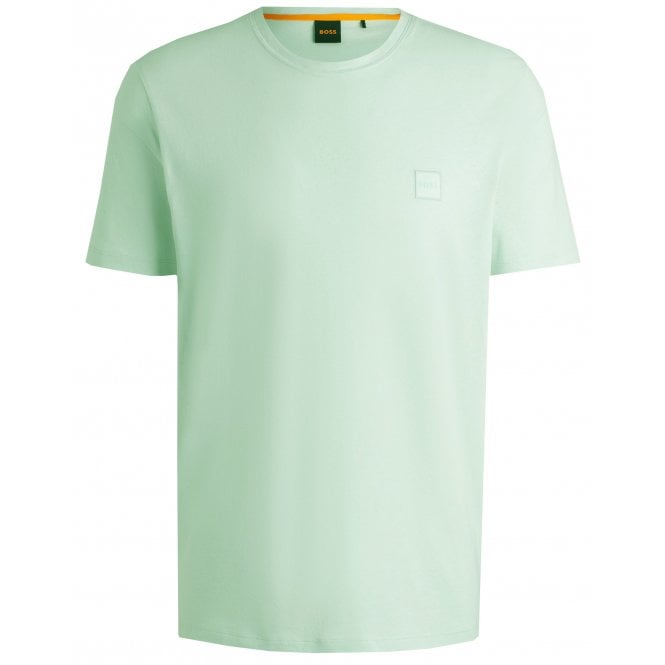 Hugo Boss Casual Hugo Boss Pale Green Tales Men's Crew Neck T-Shirt