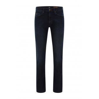 Hugo Boss Slim-fit jeans dark-blue super-stretch denim