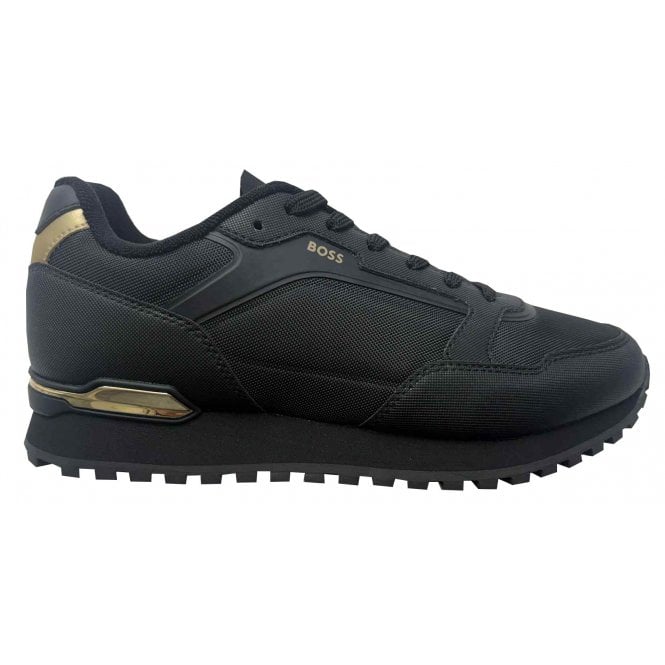 Hugo Boss Footwear Hugo Boss Men's Black Parkour L runn Trainers