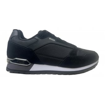 Hugo Boss Men's Black Parkour runn Trainers