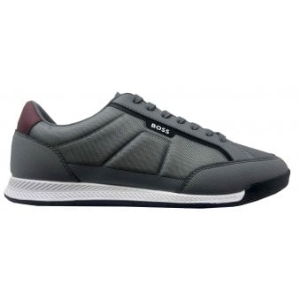 Hugo Boss Men's Grey Nitan lowp Trainers