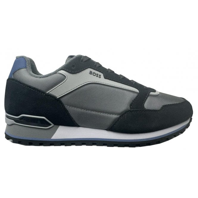 Hugo Boss Footwear Hugo Boss Men's Medium Grey Parkour runn Trainers