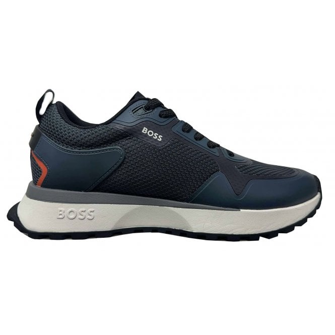 Hugo Boss Footwear Hugo Boss Men's Navy Blue Jonah Runn Trainers 